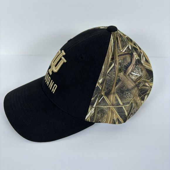 Indiana Hoosiers Hat Cap Camo Adjustable Men NCAA College Captivating IU Hunting - Picture 3 of 15